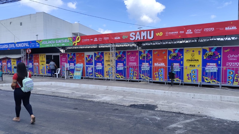 SAMU-192 realizou 35 atendimentos na primeira noite do Carnaval Antecipado de Itabuna