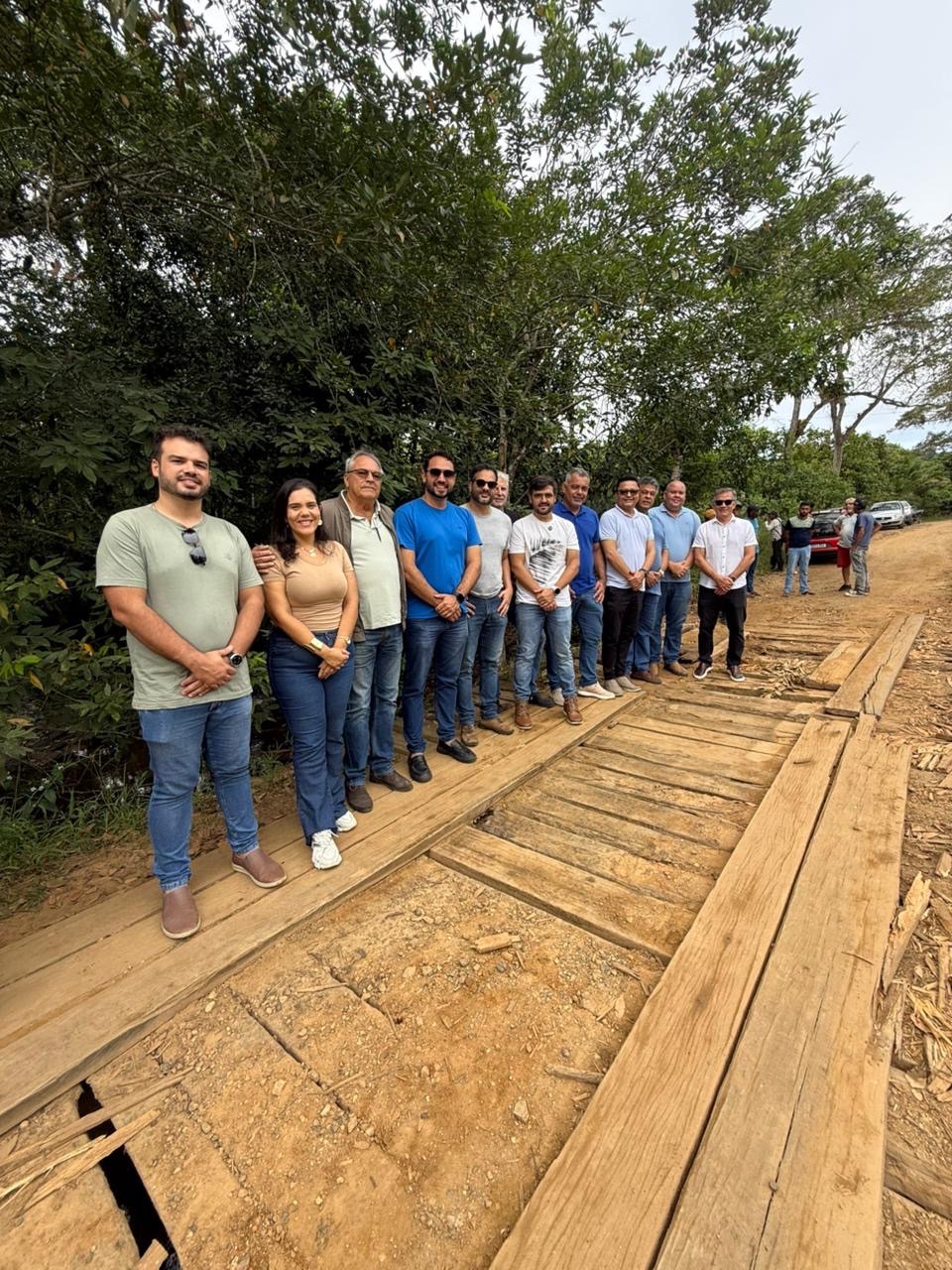 Compromisso: Valderico Junior visita Ponte do Japu e anuncia recuperação da estrutura