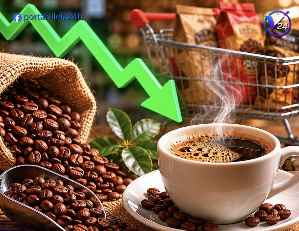 ECONOMIA: CAFÉ VOLTA À MESA DO BRASILEIRO APÓS QUEDA NOS PREÇOS