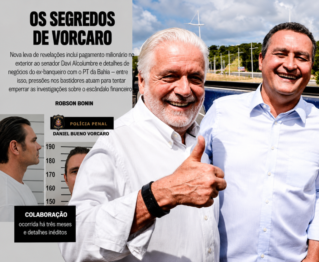 CRISE NA ESQUERDA – ORIGEM DO IMPÉRIO VORCARO PASSOU PELA BAHIA
