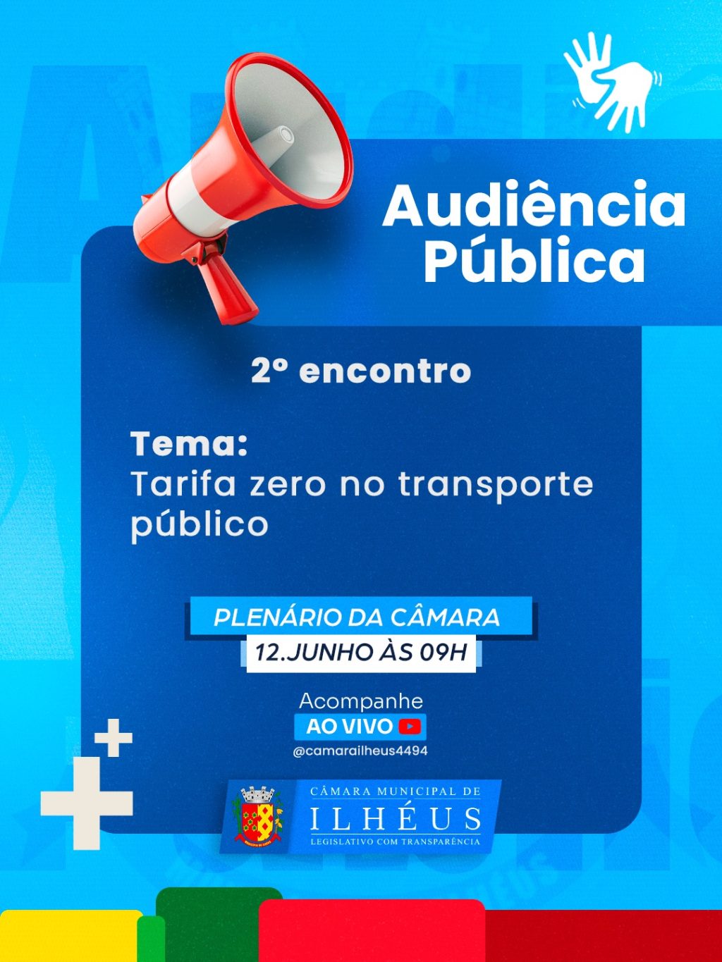 Câmara de Ilhéus promove segunda audiência pública para debater tarifa zero no transporte