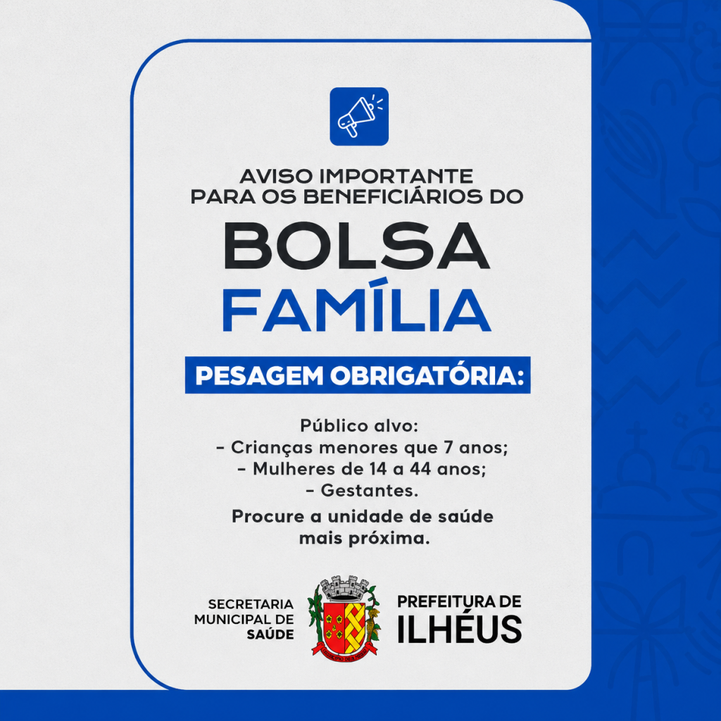 SESAU orienta beneficiários do Bolsa Família sobre acompanhamento obrigatório