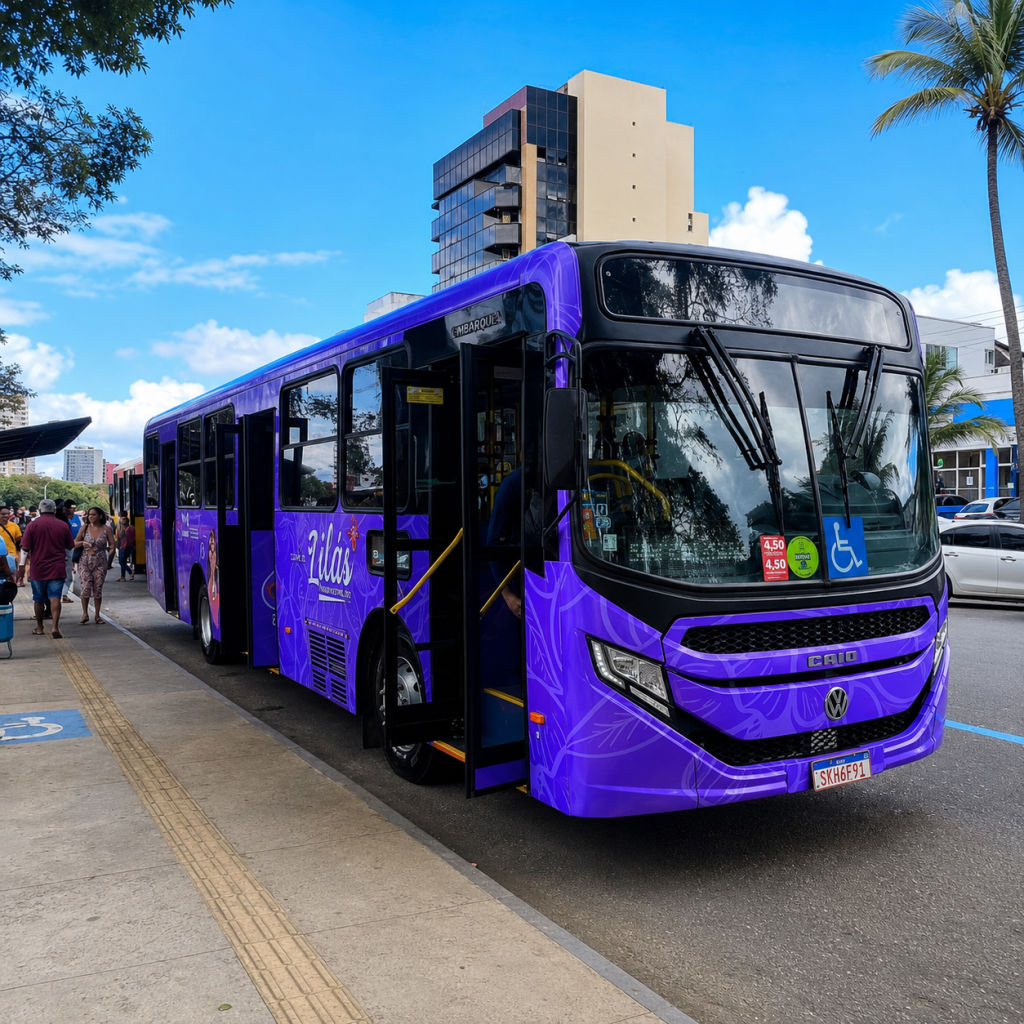 Prefeitura de Itabuna entrega Linha Lilás e se torna primeira na Bahia com ônibus exclusivo para mulheres