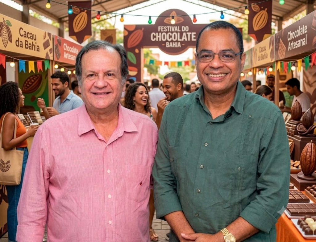 Festival Internacional do Chocolate abriu sua edição 2026 na noite desta quinta-feira, no Centro de Convenções de Ilhéus.
