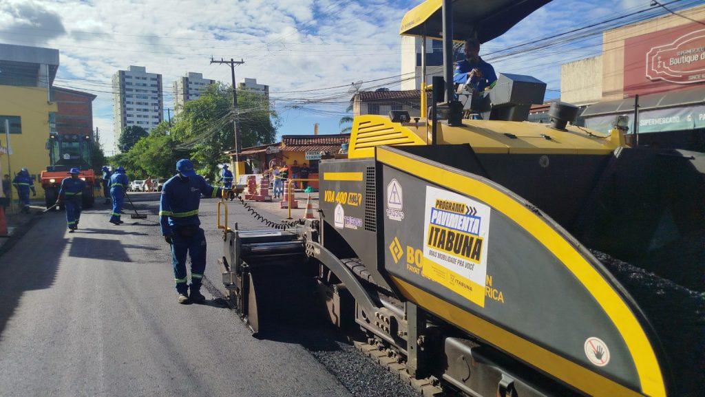 Programa Pavimenta Itabuna avança e atinge 39 ruas em diversos bairros da cidade