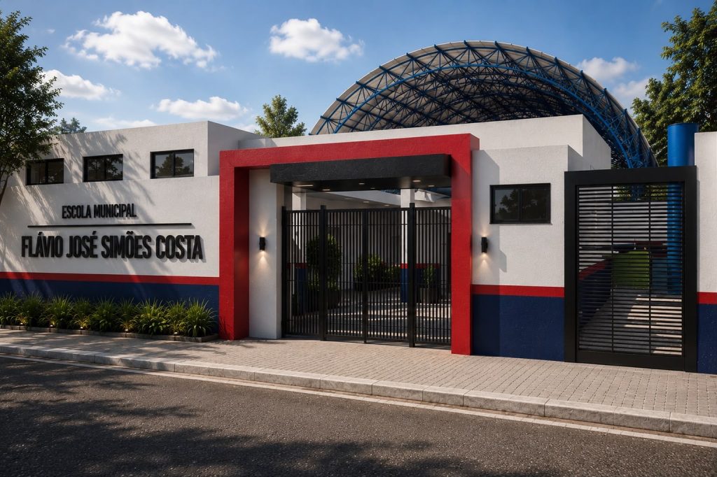 RECONSTRUÇÃO DA ESCOLA FLÁVIO SIMÕES AVANÇA COM LICITAÇÃO E INVESTIMENTO DE R$ 13 MILHÕES