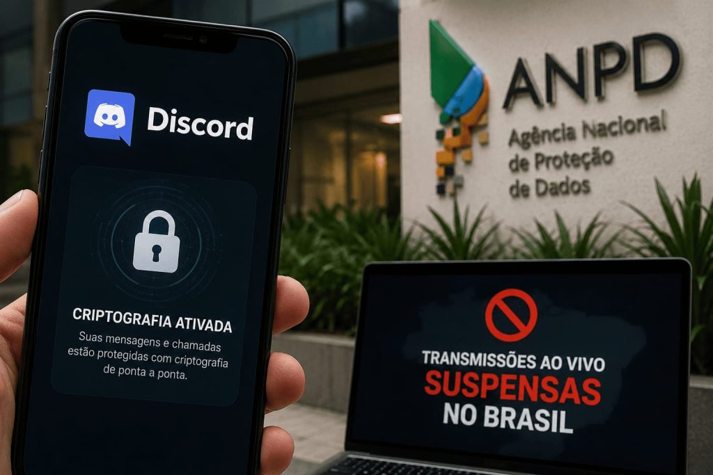Discord tem até hoje para suspender transmissões ao vivo no Brasil