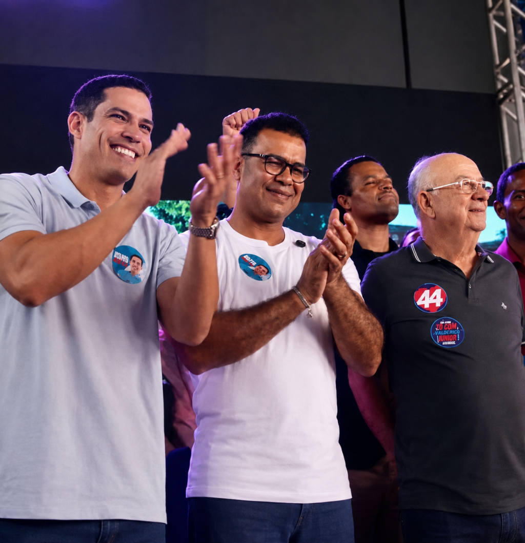 JOSÉ RONALDO DECLARA APOIO A SILVA NETO E AMPLIA ARTICULAÇÃO DO CANDIDATO EM FEIRA
