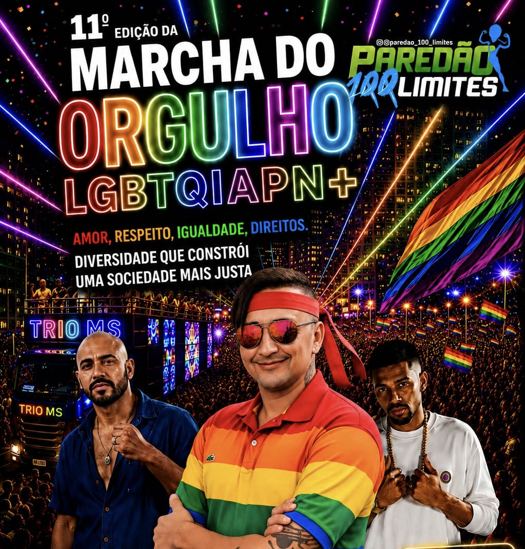 11ª MARCHA DO ORGULHO E DA DIVERSIDADE; MÚSICA, CULTURA E REPRESENTATIVIDADE PROMETEM TOMAR CONTA DA AVENIDA SOARES LOPES
