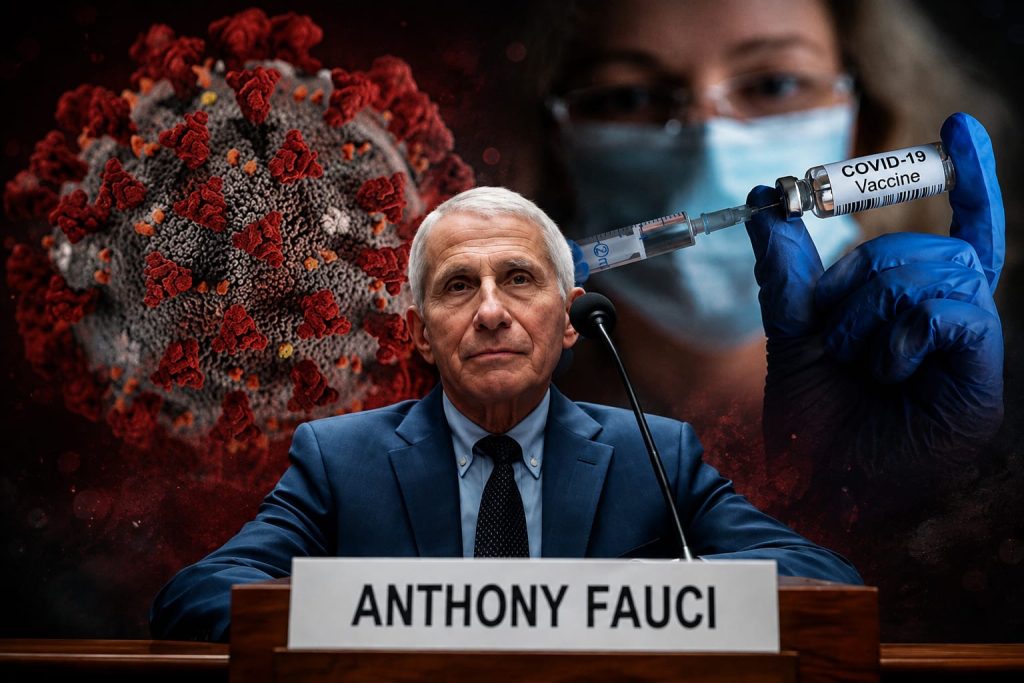 SILÊNCIO DE FAUCI REACENDE MISTÉRIO SOBRE A ORIGEM DA COVID-19