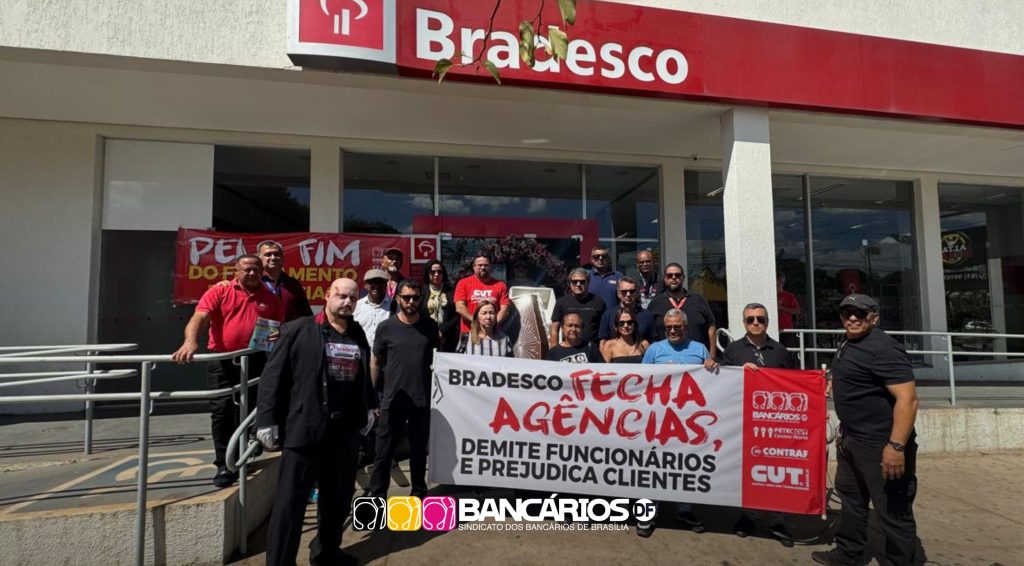 Bradesco fecha 324 agências e reduz cerca de 2,4 mil postos de trabalho mesmo após lucro de R$ 13,8 bilhões