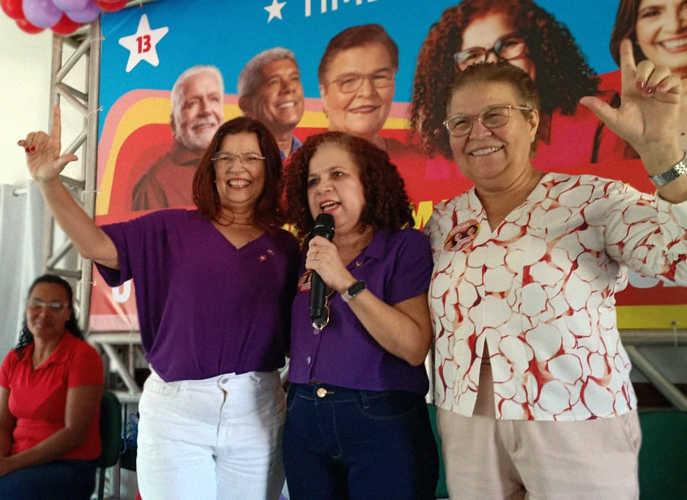 Plenária da vereadora Enilda Mendonça marca anúncio de apoio às candidaturas de Adélia Pinheiro e Fátima Nunes