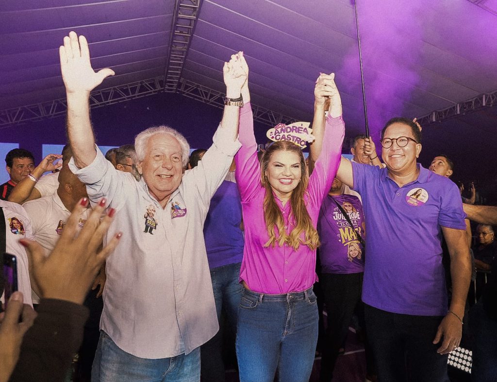 Lançamento oficial da campanha de Andréa Castro reúne mais de 8 mil pessoas em Itabuna