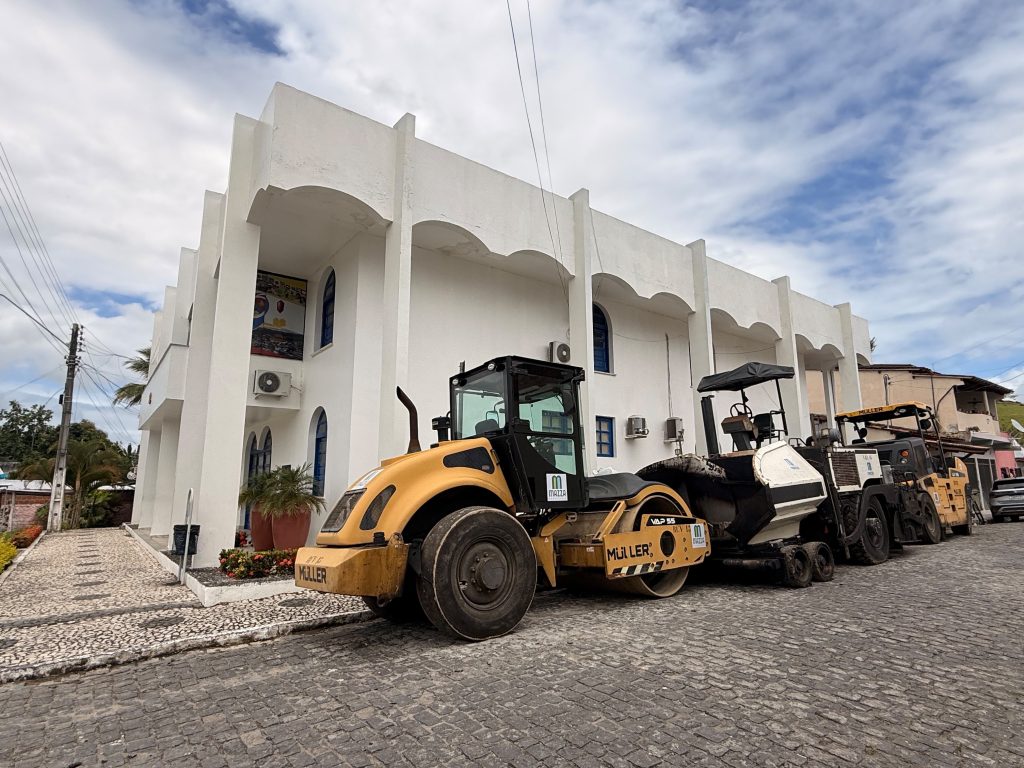 Itapitanga vive momento de expectativa com chegada de maquinários à cidade