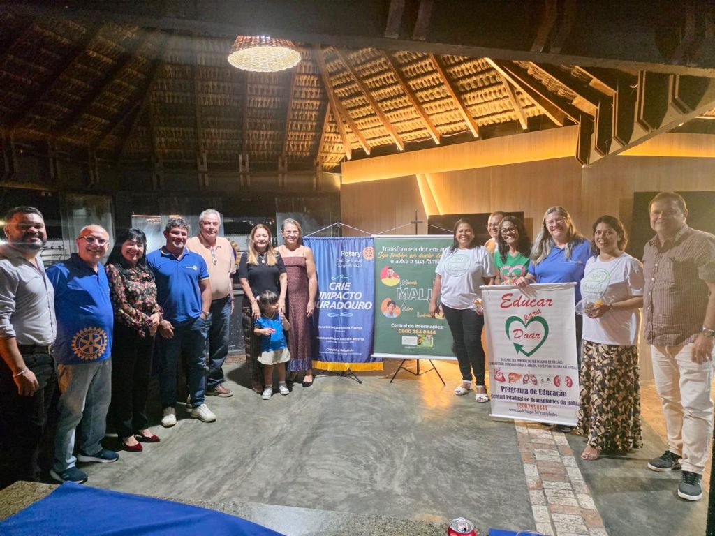 Saúde de Ilhéus participa de evento do Rotary para divulgar a campanha Setembro Verde