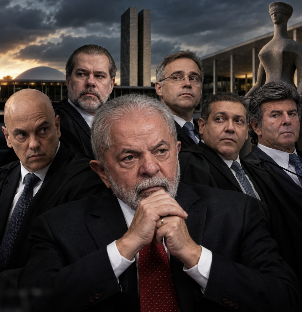 LULA DIZ QUE CINCO MINISTROS DO STF TÊM LIGAÇÃO DIRETA OU INDIRETA COM O CASO MASTER