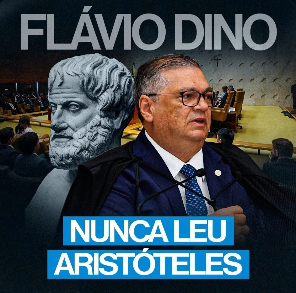 FLÁVIO DINO NUNCA LEU ARISTÓTELES