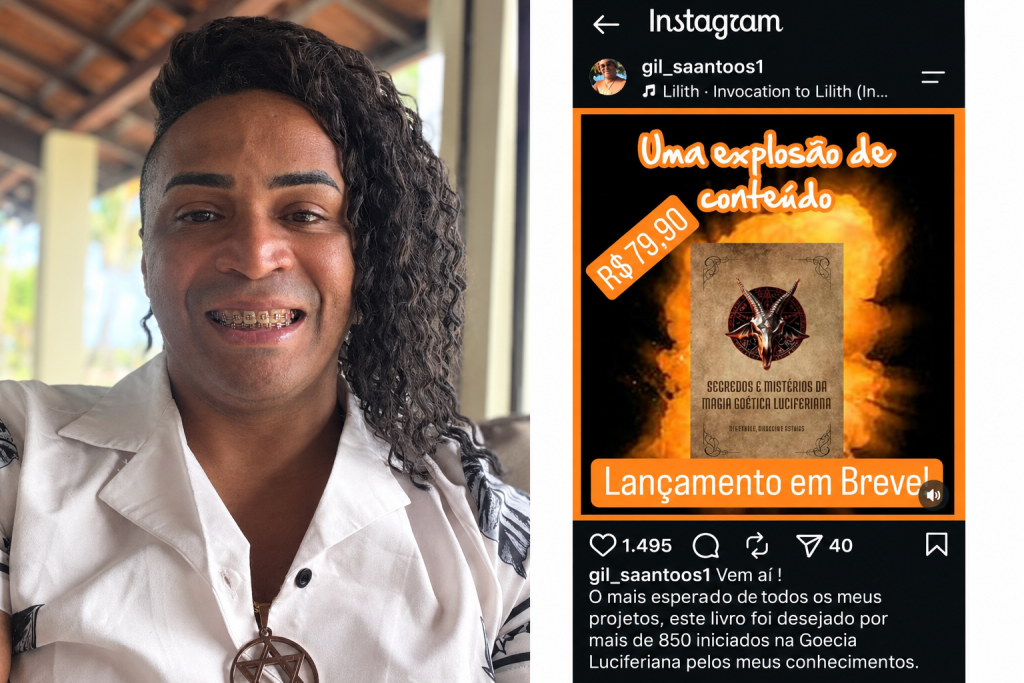 QUEM É GIL DO CEMITÉRIO? SACERDOTE LIGADO À MAGIA LUCIFERIANA É INVESTIGADO PELO SEQUESTRO DO BEBÊ NOAH
